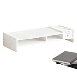 

Monitor Stand Riser 2-Tier Desk Shelf 4.3 Inch Height Computer Riser with Storage Organizer for Home Laptop PC TV Work Table

