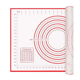 

UNTIOR 1PCS Silicone Baking Mat Kneading Pad Dough Mat Pizza Cake Dough Maker Kitchen Cooking Grill Non-Stick Gadgets Bakeware


