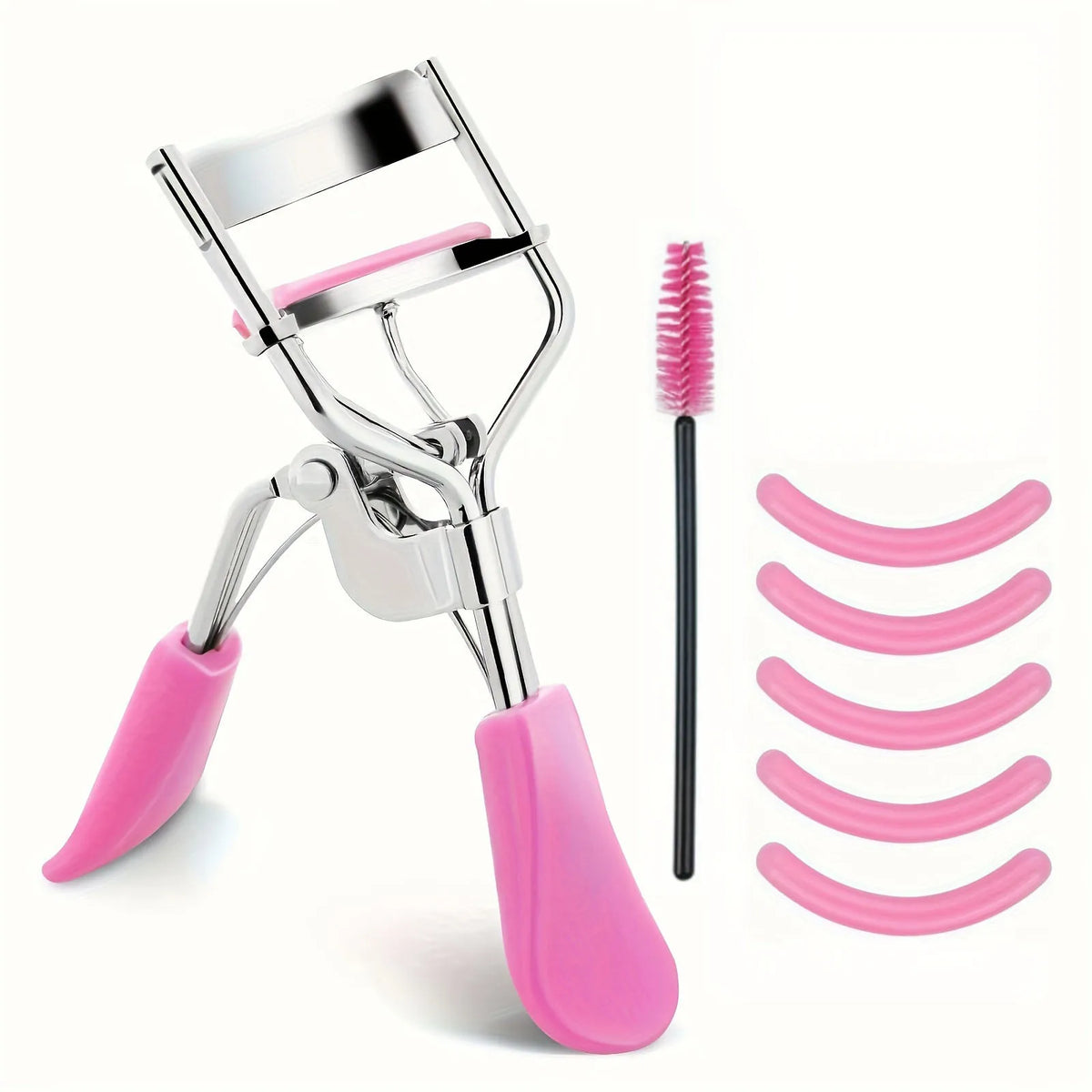 

7/15pcs Eyelash Curler Set With Replacement Pads For Women Eyelashes Curling Tweezers Clips Lash Mascara Wands Brush Makeup Tool


