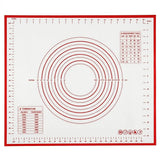

UNTIOR 1PCS Silicone Baking Mat Kneading Pad Dough Mat Pizza Cake Dough Maker Kitchen Cooking Grill Non-Stick Gadgets Bakeware

