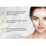 

Face Lifting  Firming Collagen Mask Set with Essence Spray Korean Absorbable Soluble Hyaluronic Acid Facial Mask Eye Patch Set

