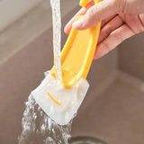 

Cleaning Spatula Kitchen Scraper Soft Blade Scraper Brush Dirty Pan Pot Dishes Cleaner Tools Cooking Baking Tool Kitchen Gadget

