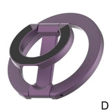 

Magnetic Phone Ring Holder Dual-Side Magnet 360° Rotation Ultra-Thin Foldable Portable Desktop Phone Stand for iPhone 17 16 15

