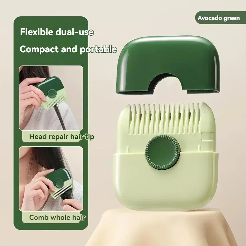 2-in-1 Hair Clipper Comb - Multifunctional Easy Daily Trimming Thinning Tool for All Hair Types