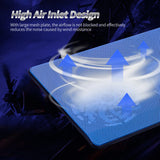 

High-performance Laptop Cooler Laptop Cooling Pad Double Fans Cooler with Two USB Ports Support for Laptops Under 17 inch

