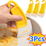 

Cleaning Spatula Kitchen Scraper Soft Blade Scraper Brush Dirty Pan Pot Dishes Cleaner Tools Cooking Baking Tool Kitchen Gadget

