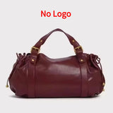 

Women's Simple Crossbody Bag Elegant And Versatile Boston Style Work Interior Polyester Soft Handbag

