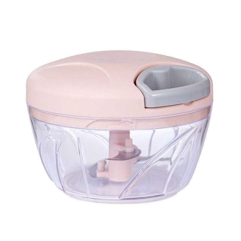 

500/900ML Manual Meat Mincer Garlic Chopper Rotate Garlic Press Crusher Vegetable Onion Cutter Kitchen Cooking Accessories

