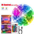 Led Strips Lights For Room Smart Wifi Led Strip Alexa 5050 Rgb Led Tape Strips 5m 10m 15m 30m Music Sync Gaming Room Decoration
