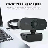 

Full HD 1080P Webcam USB Plug Play Web Camera Built-in Microphone Rotatable Clip On Computer Camera For Laptop PC Online Class


