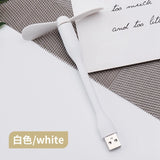 

Mini USB Fan Flexible Bendable Fan For Power Bank Laptop PC AC Charger Portable Hand Cooling Fan For Computer Summer Gadget

