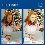 

Video Conference Selfie Ring Lamp Light For iPad Laptop PC Webcam Studio LED Dimmable Lighting With Clip For Youtube Live Stream


