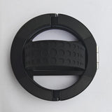 

Magnetic Phone Ring Holder Foldable Rotatable Aluminum Stand With Silicone Wrist Strap For Smartphone

