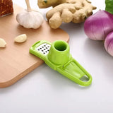 

1 Pack Mini Garlic Grinder Creative Garlic Press Kitchen Garlic Mash Manual Garlic Mashing Green Kitchen Gadgets

