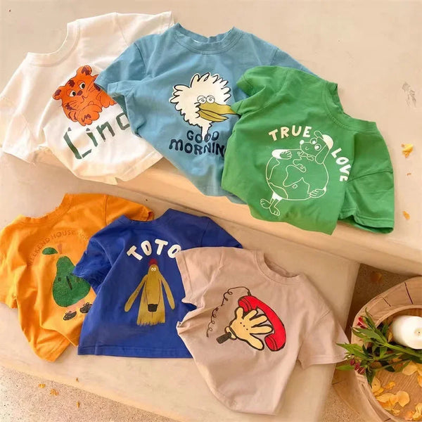 
T-shirt enfant à motif illustré
