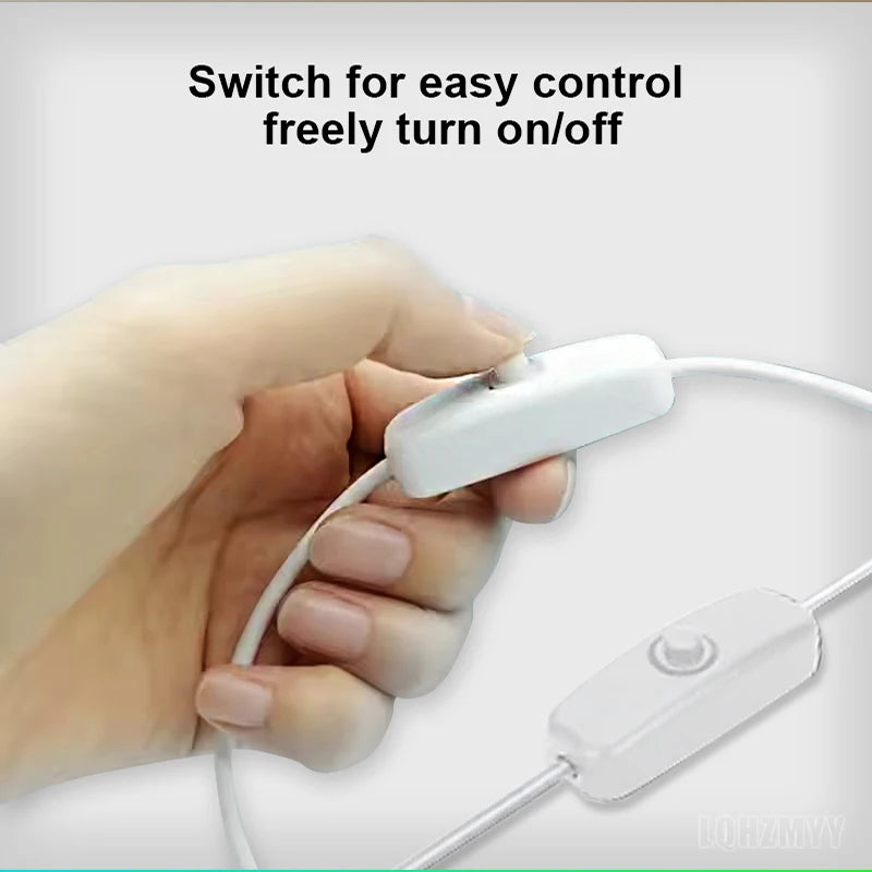 10m / 5m / 3m / 2m / 1m ，Led Light Strip, USB Plug-In Flexible Light Strip, USB Powered, Built-In Button Switch, Waterproof and Energy-Saving Light Strip, Adhesive Backing, Can Be Cut to Design, Adhesive Installation, Suita
