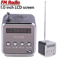 Mini Bluetooth Speaker Radio FM Portable Mp3 Player Wireless Small Sound Box Music Blootooth Bocina Caixa De Som Coluna Column