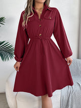 

Robe chemise femme à ceinture

