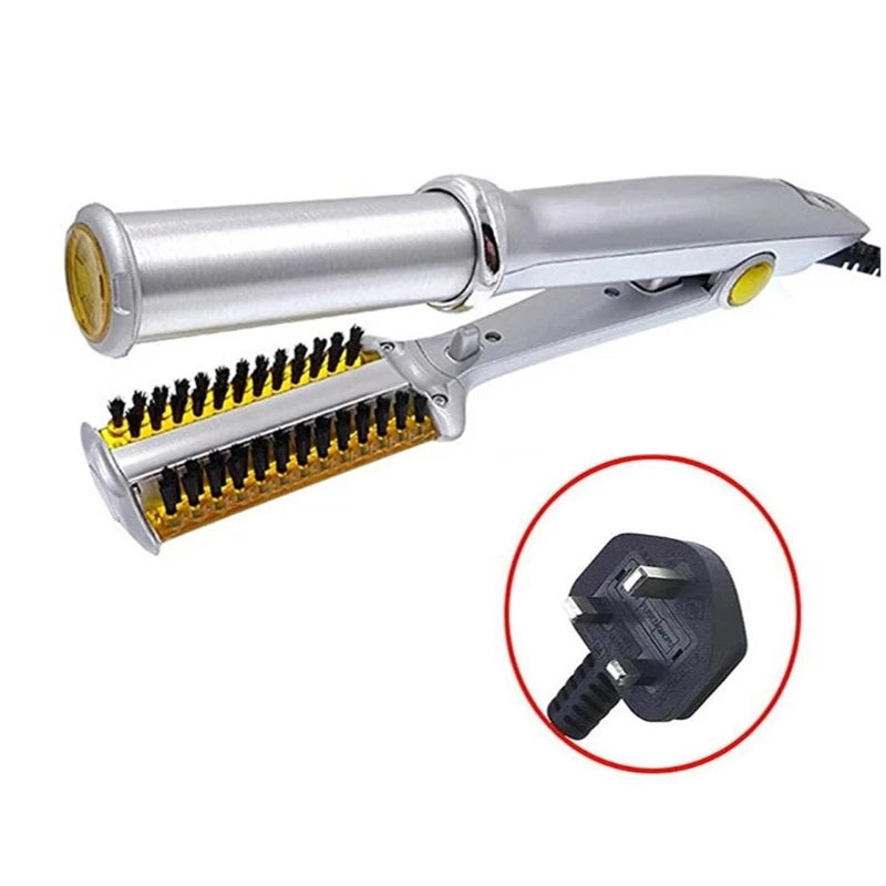 2-in-1 Hair Straightener and Curler for Styling Flat Iron Hairdressing Tool Dropshipping