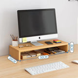 

Desktop computer riser stand, ideal for dormitory desks—elevates your monitor to improve ergonomics and free up space underneath

