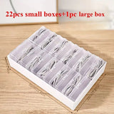 

Cable Organizer Boxes - Desktop Cable Management, Charging and Accessories Organizer, Desk &amp; Drawer Organizer for Home Storage

