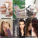 

Scalp Massager Shampoo Brush Silicone Hair Scrubber Exfoliating Washing Dandruff Removal Beige Bath Care Accessory Tool

