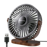 

USB Fan Portable Desktop Wall Mounted Mini Electric Fan Mute 3 Speed Adjustment Air Circulator For Home Desk Office

