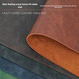 

Desk Pad Waterproof PU Mouse Pads Desk Mat Protective Cover Large Mousepad Computer Laptop Non-slip Easy To Clean Keyboard Mats

