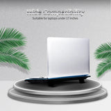 

High-performance Laptop Cooler Laptop Cooling Pad Double Fans Cooler with Two USB Ports Support for Laptops Under 17 inch

