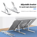 

Adjustable Laptop Stand Aluminum for Macbook Adjustable Portable More Stabe Laptop Stand Cooling Stand Foldable Notebook Holder


