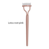 

Eyelash Separator Metal Teeth Straight Eyelash Curler Beauty Makeup Stainless Eyelash Brush Comb Mascara Curl Makeup Tool

