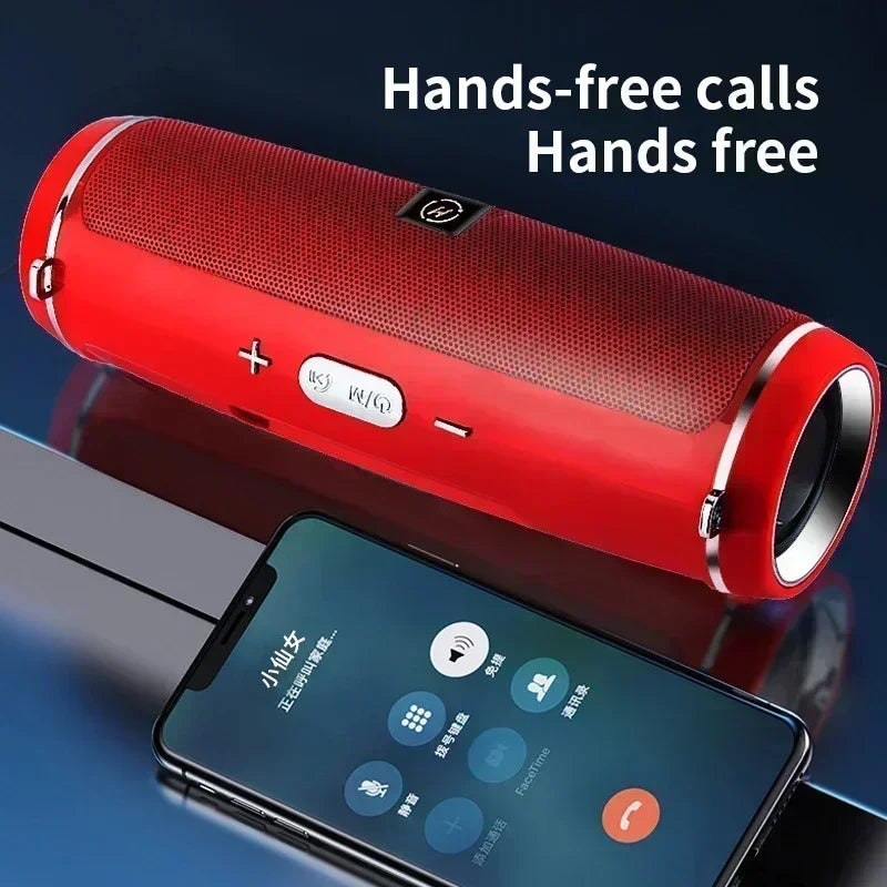 Portable Bluetooth Speaker 6D Surround Deep Bass Dual Horn Wireless Stereo Support TF USB Handsfree Call Outdoor Mini Audio Box