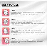 

Face Lifting  Firming Collagen Mask Set with Essence Spray Korean Absorbable Soluble Hyaluronic Acid Facial Mask Eye Patch Set

