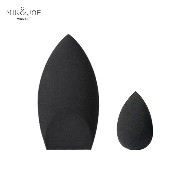 

2pcs Black Beauty Sponge Egg - Latex-Free, Reusable Makeup Blender for Flawless Foundation, Contour &amp; Highlight

