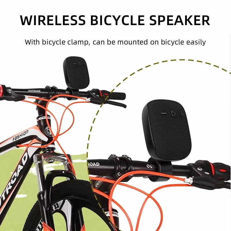 Bicycle Bike Wireless Bluetooth Speaker Portable Mini Waterproof Subwoofer Caixa De Som Sound Box Music Bocina Blootooth Coluna
