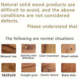

Kitchen Wooden Cutting Board Acacia Wood Cutting Board Large Size Cutting Board for Cutting Meat, Vegetables, Fruit and Cheese

