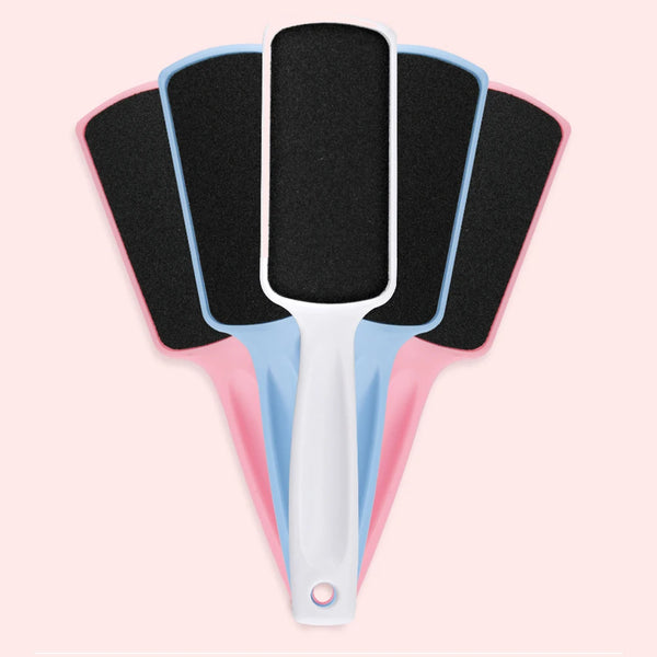 

1PC Pedicure Tools Foot Rasp File Callus Remover Double-Sided Plastic Foot File For Dead Skin Hard Heel Exfoliation Foot Scraper

