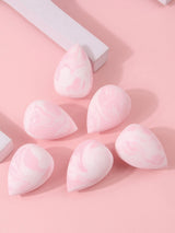 

6Pcs Professional Makeup Sponge Set Large Soft Cosmetic Blender &amp; Powder Puff Beginner-Friendly Face Makeup Kit

