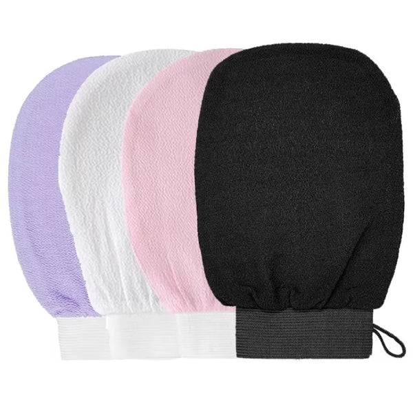 

1pc Deep Exfoliating Mitt - 100% Viscose Fiber Scrub Glove for Cleaning Skin and Sloughing Off Dead Skin and Dirt

