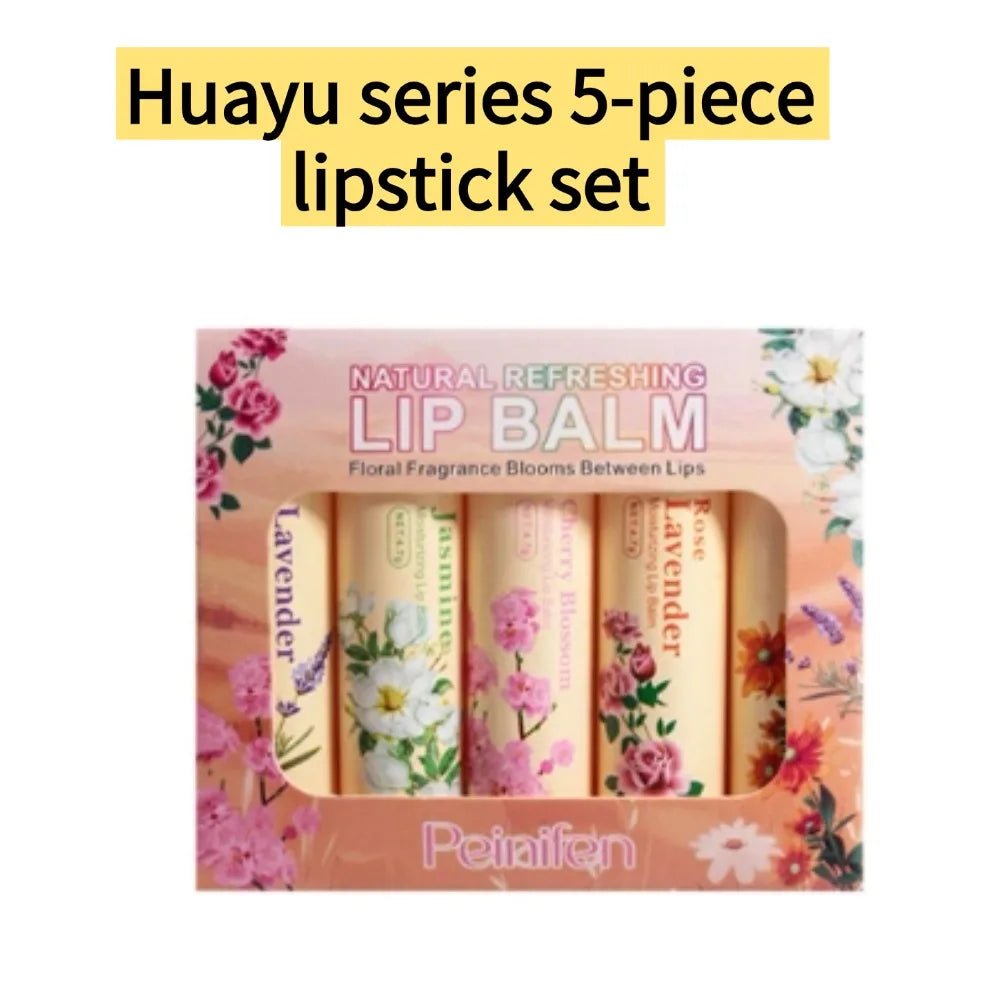 

Fruity Lip Balm Set – 24Pcs Moisturizing Lip Care Kit with Vitamin E &amp; Shea Butter, Deeply Nourishes Dry Chapped Lips

