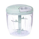 

500/900ML Manual Meat Mincer Garlic Chopper Rotate Garlic Press Crusher Vegetable Onion Cutter Kitchen Cooking Accessories

