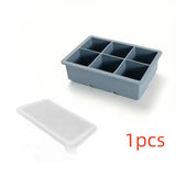 

Large Ice Cube Tray with Lid,Stackable Big Silicone Square Ice Cube Mold for Whiskey Cocktails Bourbon Soups  Treats,BPA Free

