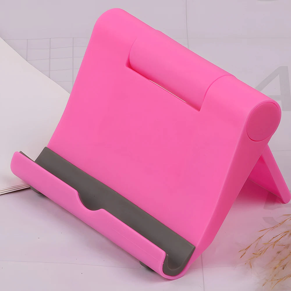 Phone Holder Stand Mobile Smartphone Support Tablet Stand for iPhone 15 14  Desk Cell Phone Holder Stand Portable Mobile Holder