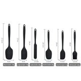 

Silicone Kitchenware 6-Piece Set, Cream Scraper, Spatula, Oil Brush, Size Scraper Set Baking Tool, Non-Integrated Hand


