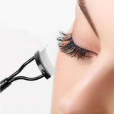 

Eyelash Separator Metal Teeth Straight Eyelash Curler Beauty Makeup Stainless Eyelash Brush Comb Mascara Curl Makeup Tool

