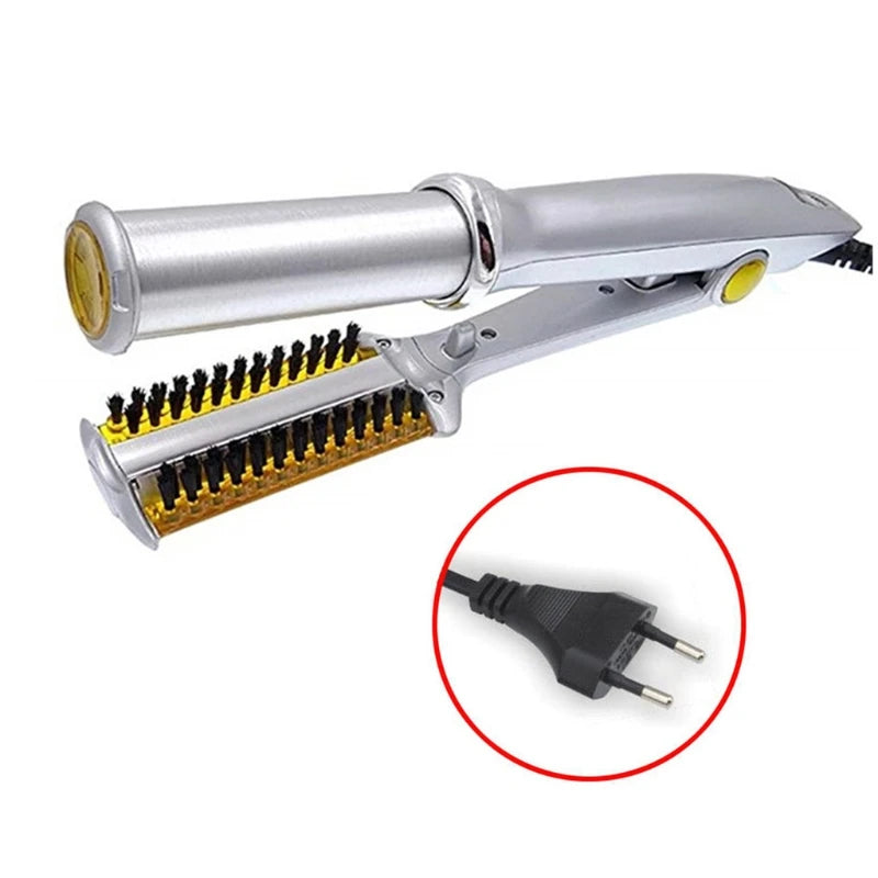 2-in-1 Hair Straightener and Curler for Styling Flat Iron Hairdressing Tool Dropshipping