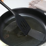 

Kitchen Silicone Turners Gadgets Spatula Egg Fish Frying Pan Scoop Fried Shovel Slotted Turners Kitchen Tools Cooking Utensils

