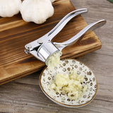 

Garlic Press Crusher Mincer Kitchen Stainless Steel Garlic Smasher Squeezer Manual Press Grinding Tool Kitchen Accessories

