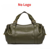 

Women's Simple Crossbody Bag Elegant And Versatile Boston Style Work Interior Polyester Soft Handbag

