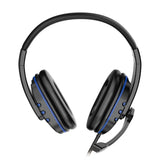 

Headphones 3.5mm Wired Gaming Headset Earphones Music For PS4 Play Station 4 Game PC Chat computer With Microphone

